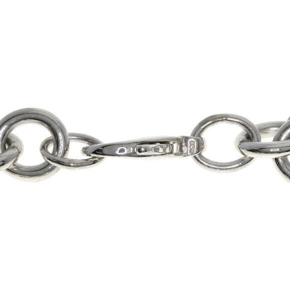 TIFFANY Silver Heart Charm Bracelet - Picture 4 of 8